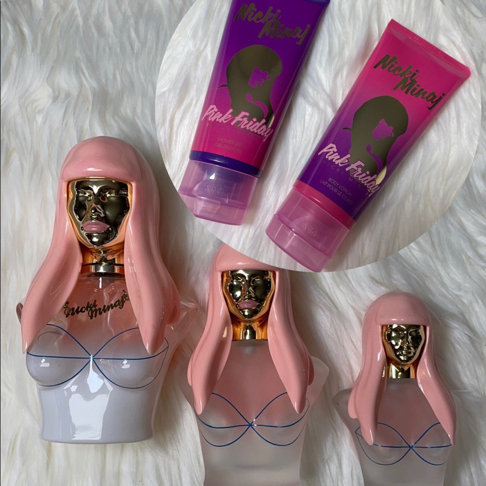 NICKI MINAJ PINK FRIDAY SHOWER GEL AND BODY LOTION
